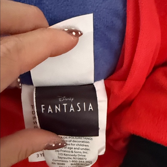 Disney Mickey Mouse in Blue and Red Sorcerer Outfit - Picture 5 of 10